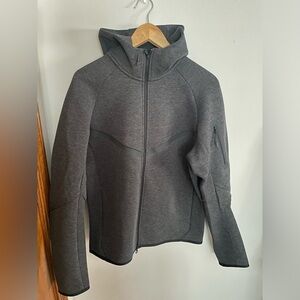 Nike Sportswear Tech Fleece Jacket Windrunner Black Heather Small HV0949 032